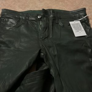 Joe’s mid rise skinny ankle burnt jade size 29